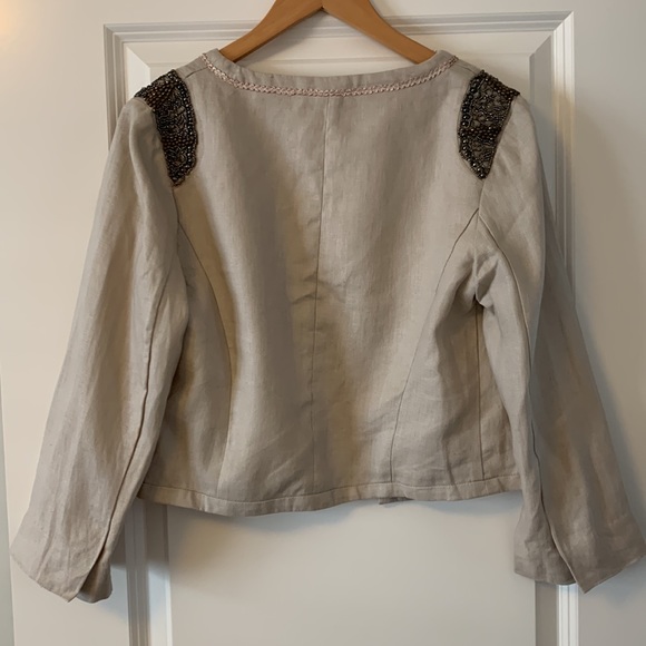 Harlow & Graham - 100% Linen Cardigan, size S - Picture 3 of 4